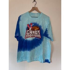 Vintage Hershey Candy Shirt Monium Sweetest Coaster Hershey's Candy XL Tie Dye